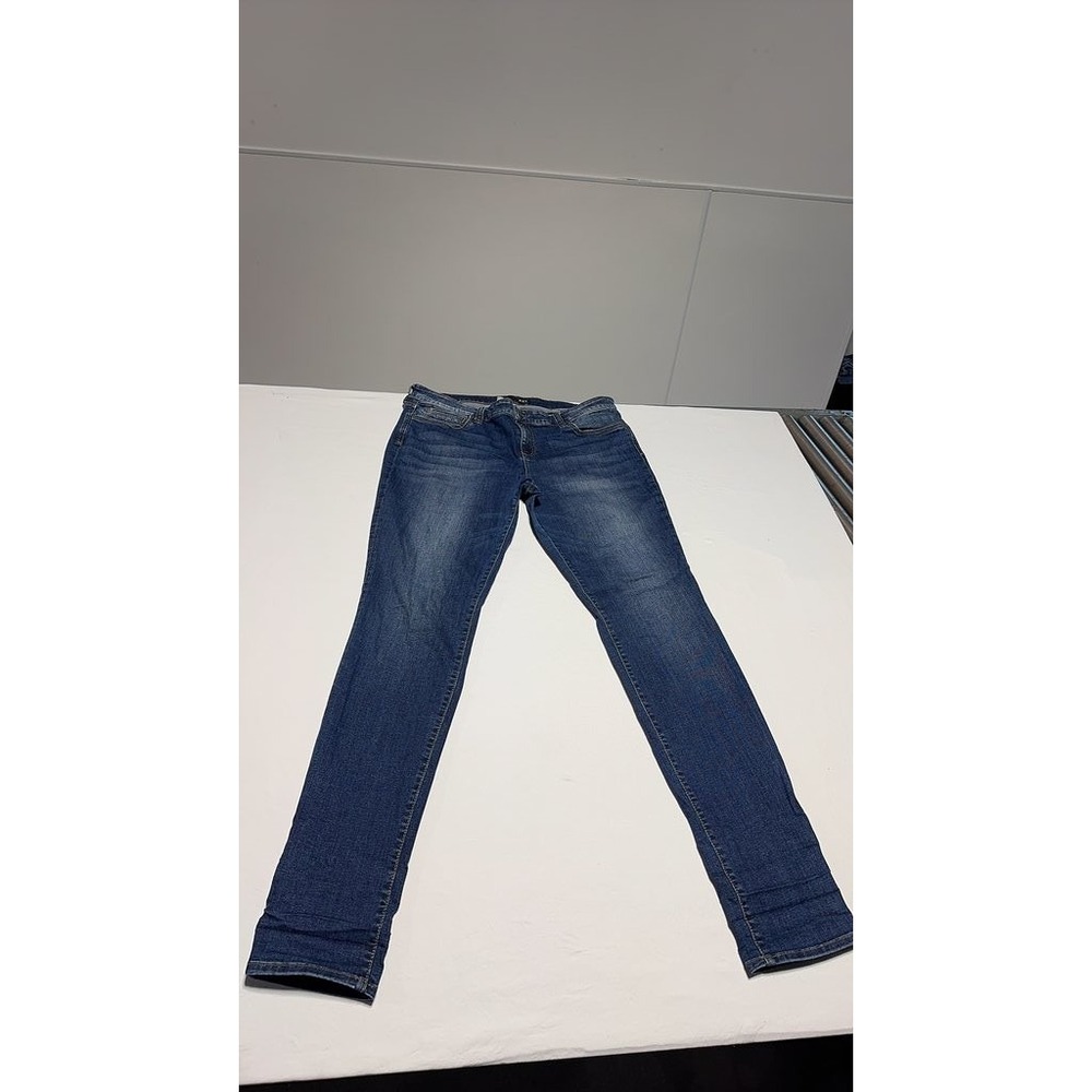KUT from the Kloth Womens Blue Straight Leg Denim Jeans Size 16 Casual Classic
